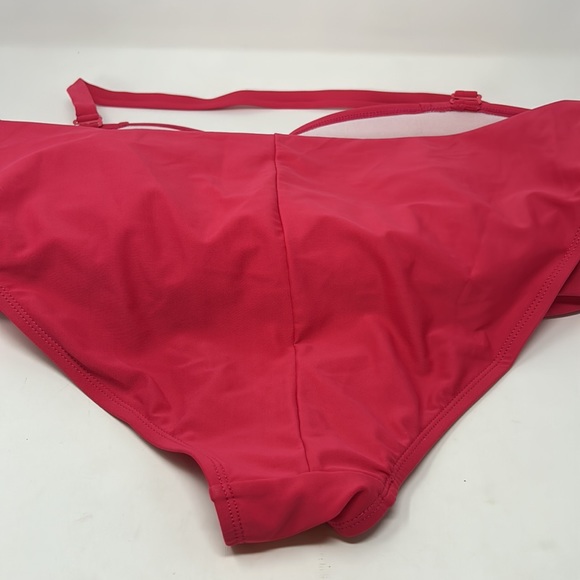 Forever 21 Pink Halter-Style One Piece Swimsuit Size 3X Excellent Condition - Picture 9 of 9